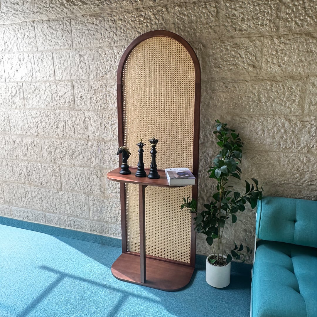 فاصل مدخل رتان كلاسيكي للمدخل والمعيشة - 2