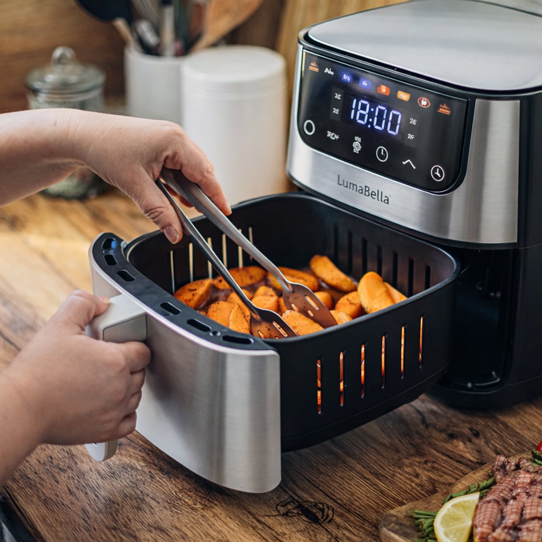 قلاية هوائية ذكية بسعة 8.5 لتر من LumaBella - 6