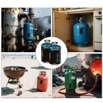 طقم ملصق ذكي لمراقبة مستوى الغاز - 12