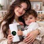 جهاز تسخين الحليب اللاسلكي بشاشة رقمية - 9