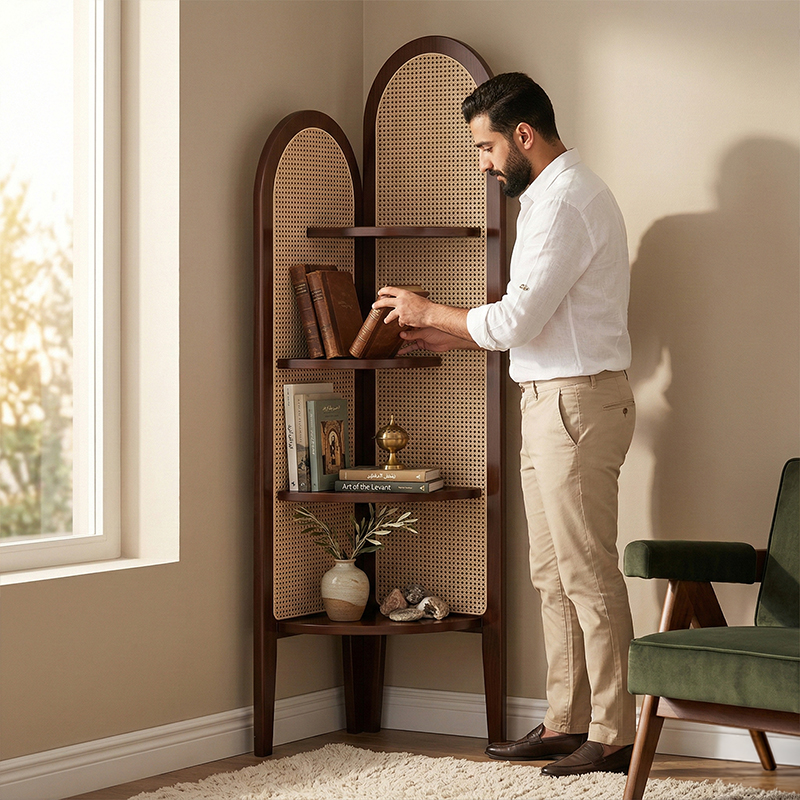 Classic Corner Display Shelf - 3