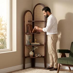 Classic Corner Display Shelf - 4