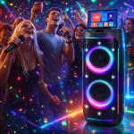 Portable Party Speaker with Touch Screen - 6