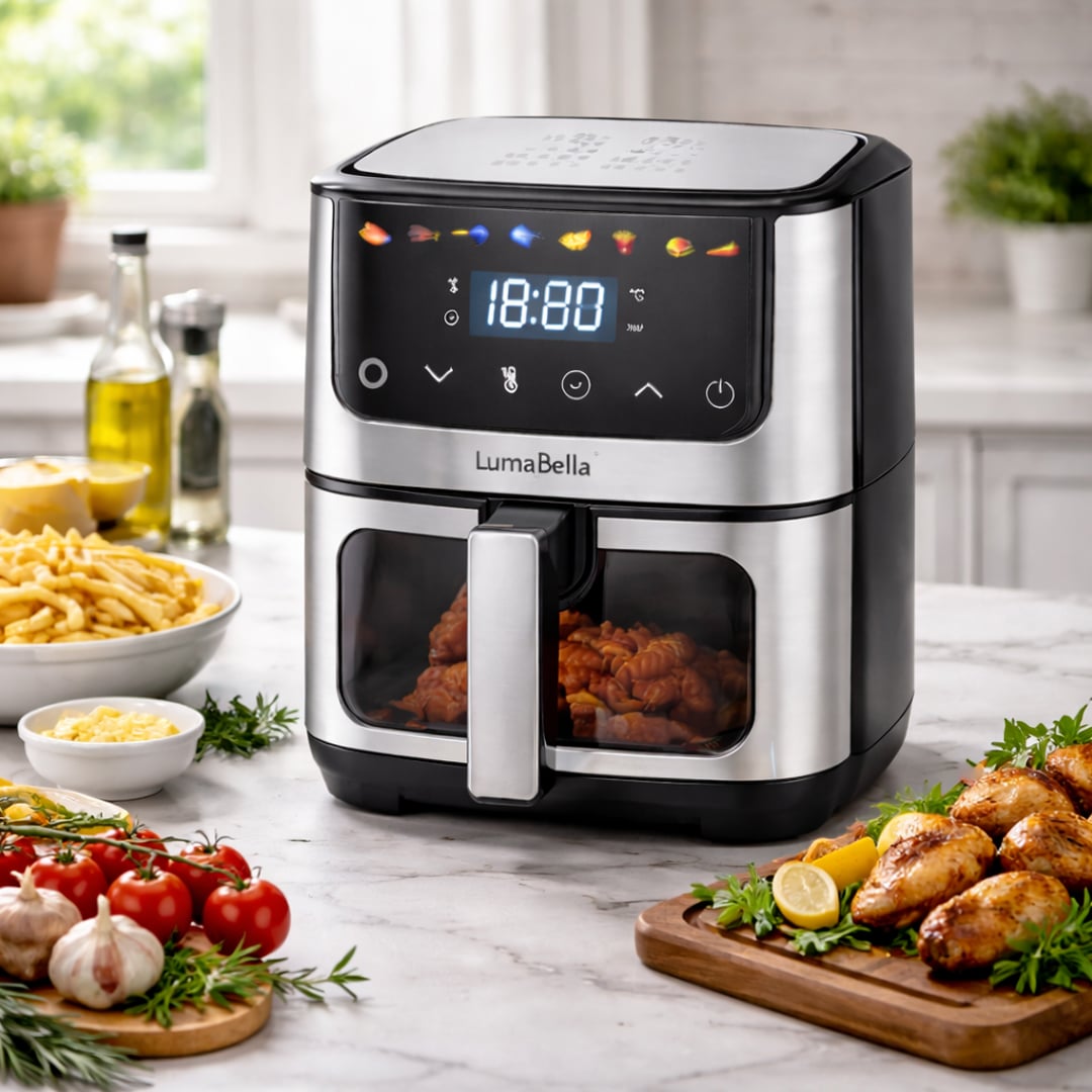 قلاية هوائية ذكية بسعة 8.5 لتر من LumaBella - 2