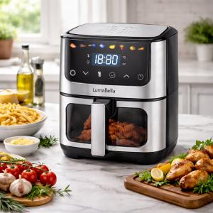 قلاية هوائية ذكية بسعة 8.5 لتر من LumaBella - 3
