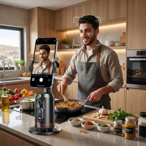 Auto Face Tracking 360 Phone Holder - 5