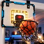 لعبة كرة سلة إلكترونية مع إضاءة LED - 5