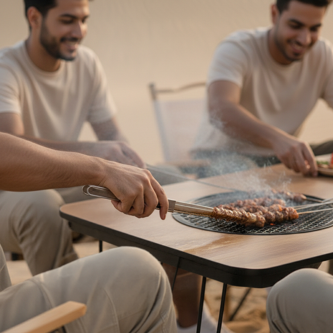 طاولة شواء للتجمعات و الرحلاات - 8