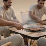 طاولة شواء للتجمعات و الرحلاات - 8