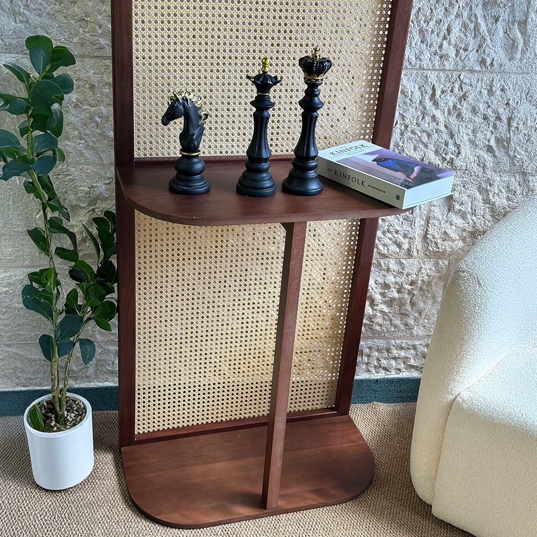 فاصل مدخل رتان كلاسيكي للمدخل والمعيشة - 4