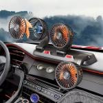 مروحة سيارة ثلاثية التبريد بتوزيع هواء 360° - 3