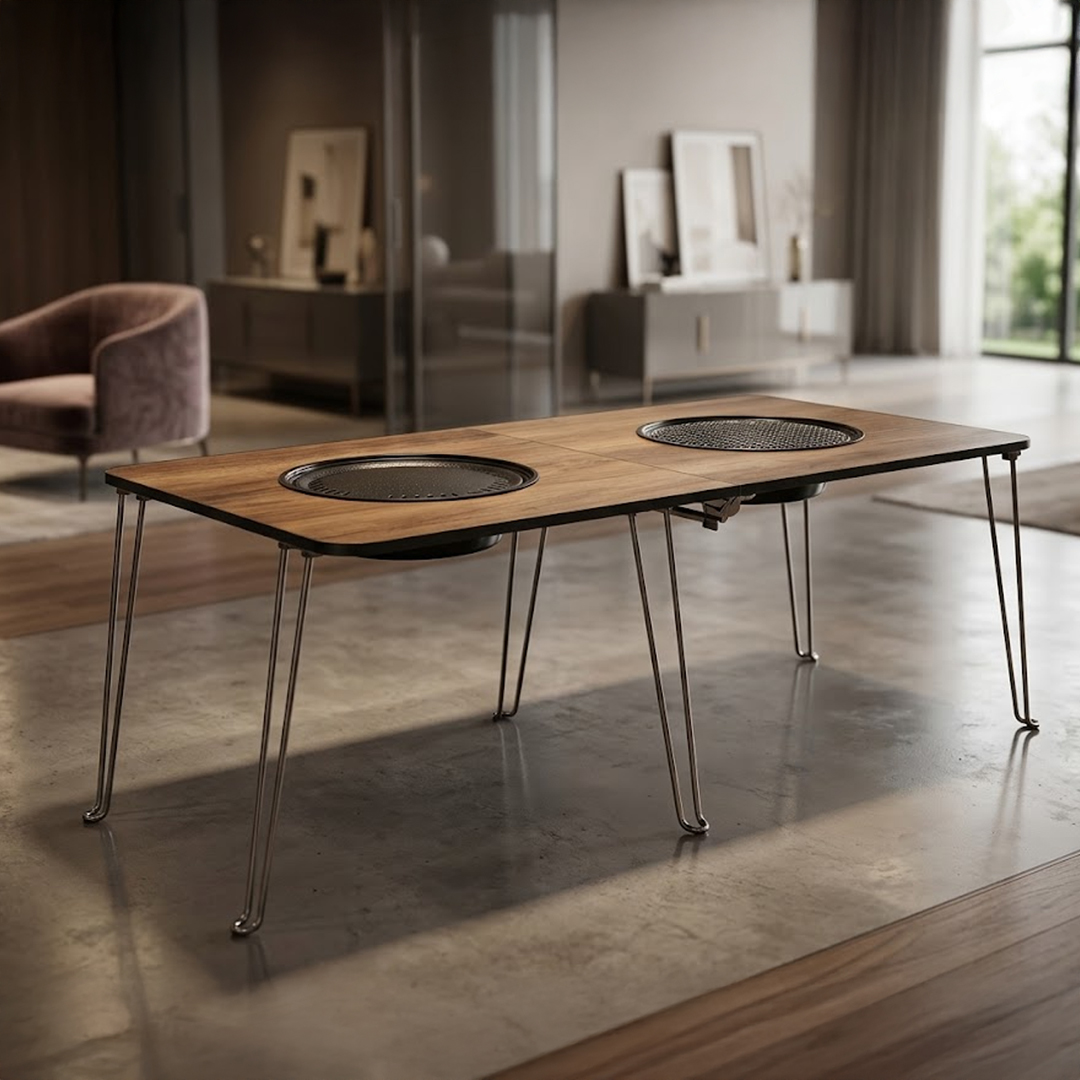 طاولة شواء للتجمعات و الرحلاات - 9