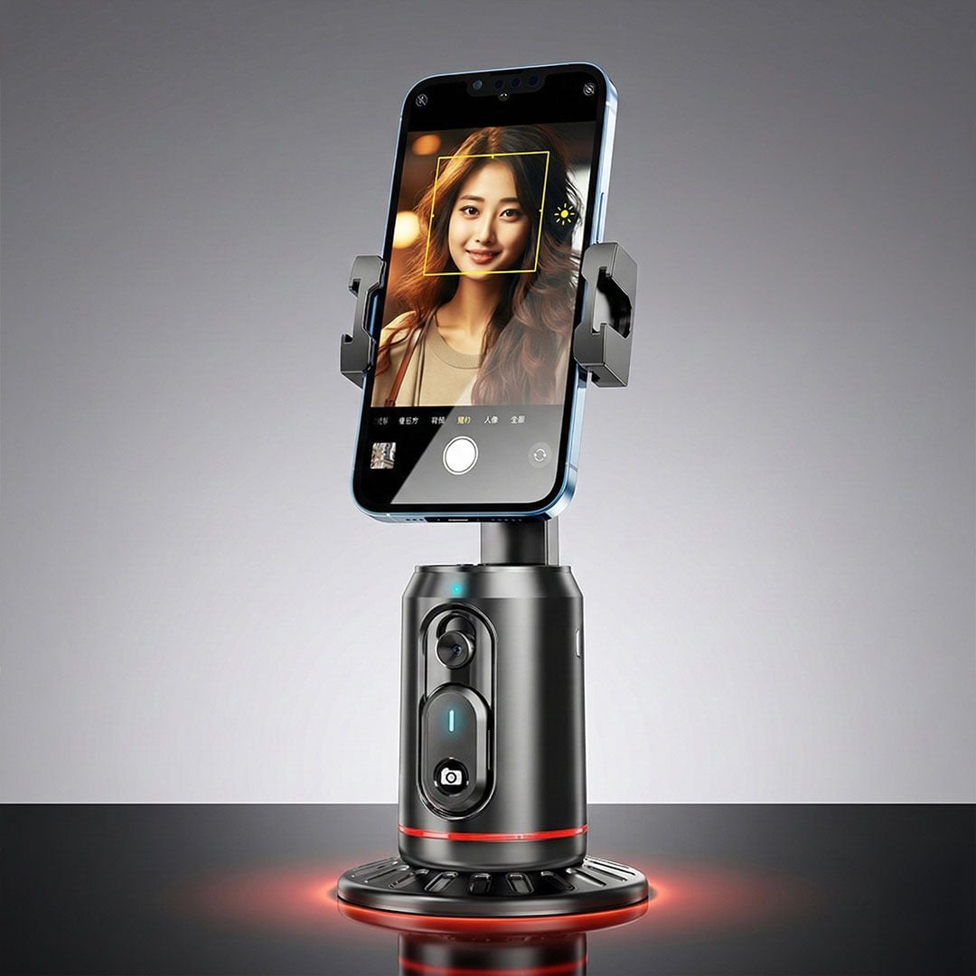 Auto Face Tracking 360 Phone Holder - 7