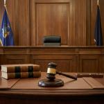 مطرقة القاضي الفاخرة مع قاعدة خشبية - 2