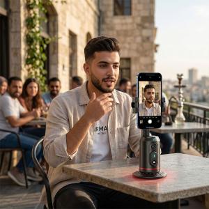Auto Face Tracking 360 Phone Holder - 3
