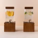 طقم تقديم المشروبات الخشبي من روح - 11