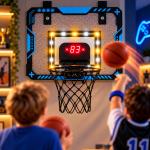 لعبة كرة سلة إلكترونية مع إضاءة LED - 2