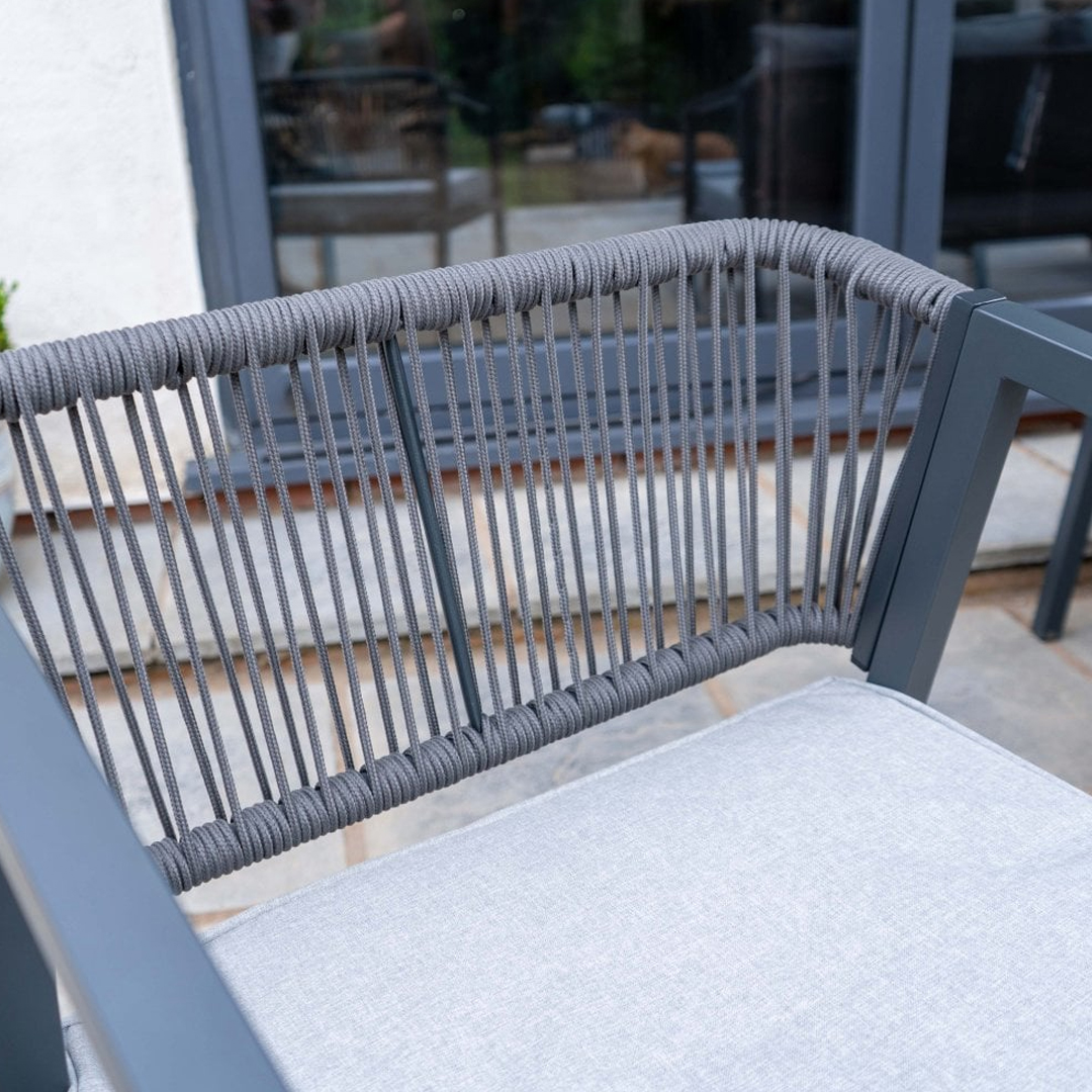 طقم جلسة تراس خارجي – 4 مقاعد - 4