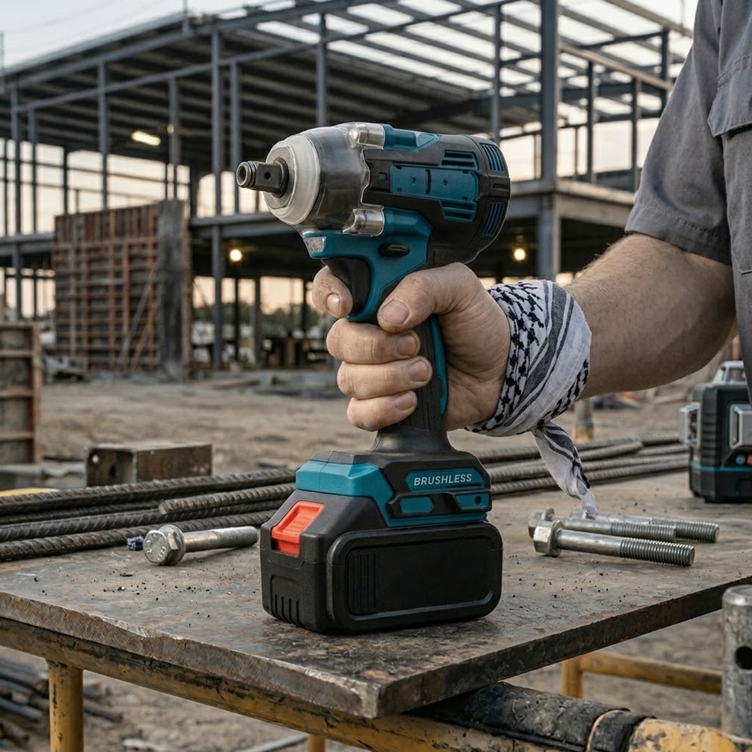 دريل شحن احترافي مع عدة متكاملة - 14