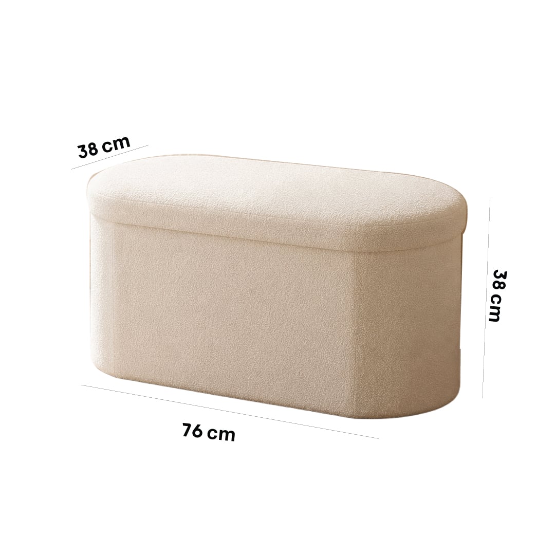 Teddy Pouf with Storage product thumbnail 12