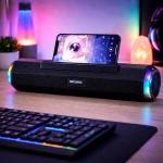 سماعة بلوتوث محمولة مع إضاءة RGB - 5