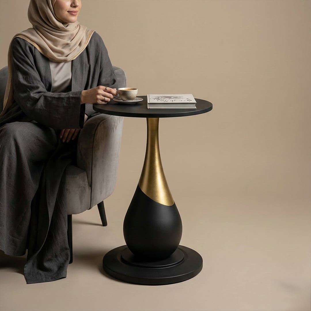 طاولة جانبية أنيقة بتصميم أوروبي - 10