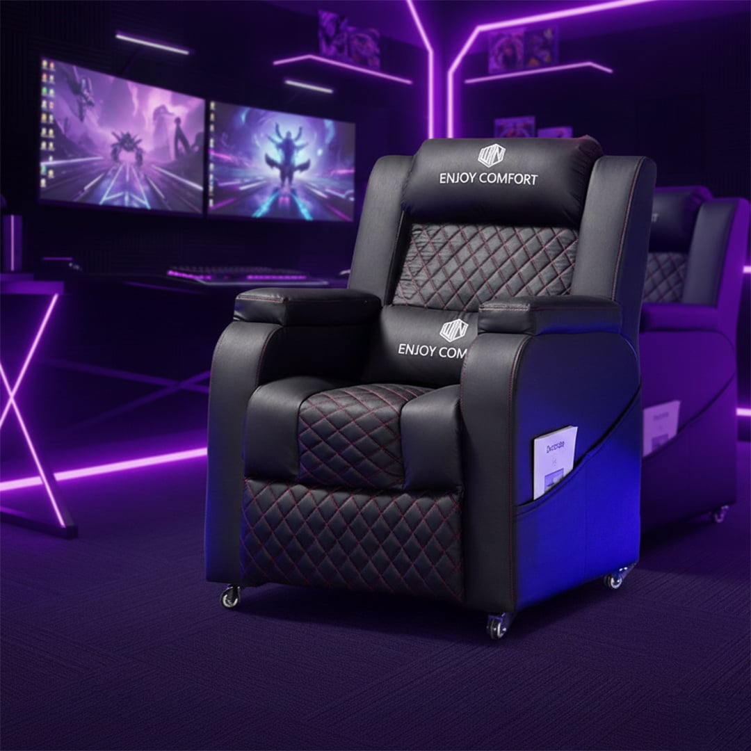 ريكلاينر ألعاب بتصميم احترافي قابل للاستلقاء - 7