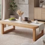 طاولة أرضية خشبية قابلة للطي - 10