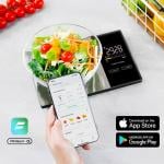 ميزان المطبخ الذكي لحساب السعرات والوزن