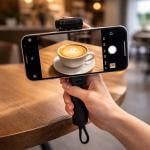 ميني سيلفي ستك محمولة مع قاعدة ثلاثية - 10