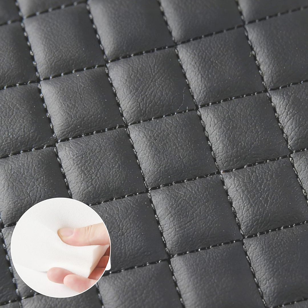 مسند يد للسيارة مع حامل أكواب ومناديل - صورة 10