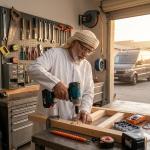 دريل شحن احترافي مع عدة متكاملة - 9