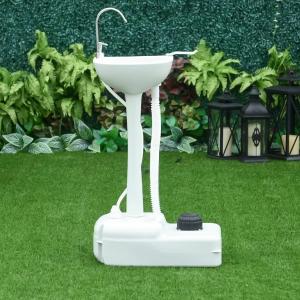 مغسلة متنقلة مع خزان مياه للرحلات