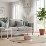 مكواة بخار عمودية للملابس مع طاولة كي - 9