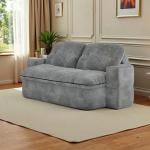 Corduroy Lazy Folding Sofa Bed - 9