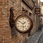 ساعة حائط أوروبية بطابع كلاسيكي - 5