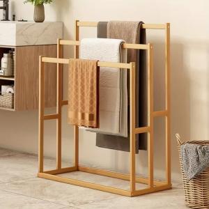 ستاند مناشف أرضي خشبي - 3