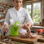 مفرمة لحمة يدوية للاستخدام المنزلي - 5