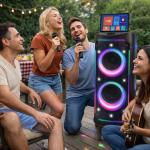 Portable Party Speaker with Touch Screen - 7