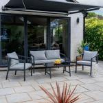 طقم جلسة تراس خارجي – 4 مقاعد - 12