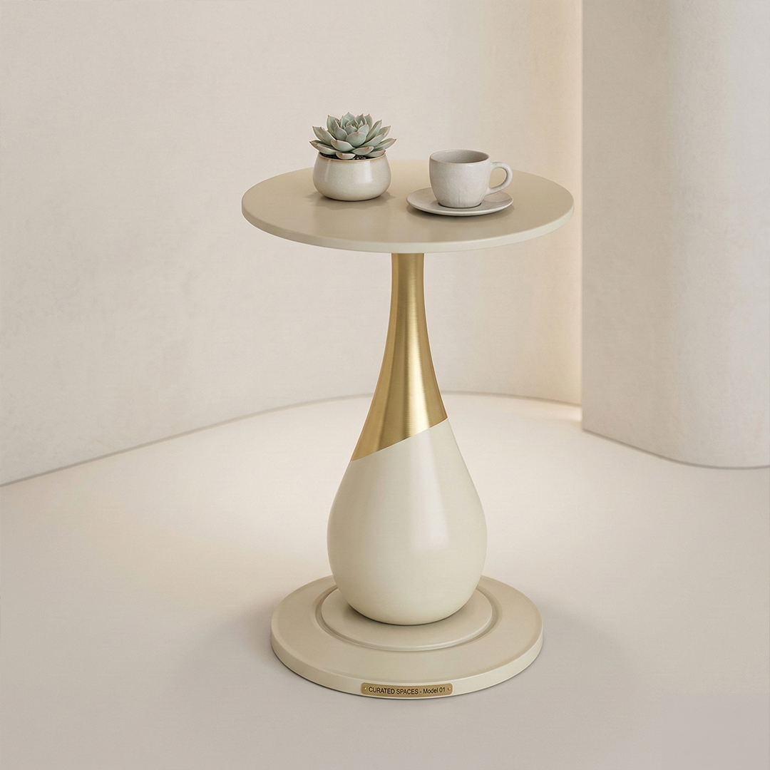 طاولة جانبية أنيقة بتصميم أوروبي - 5