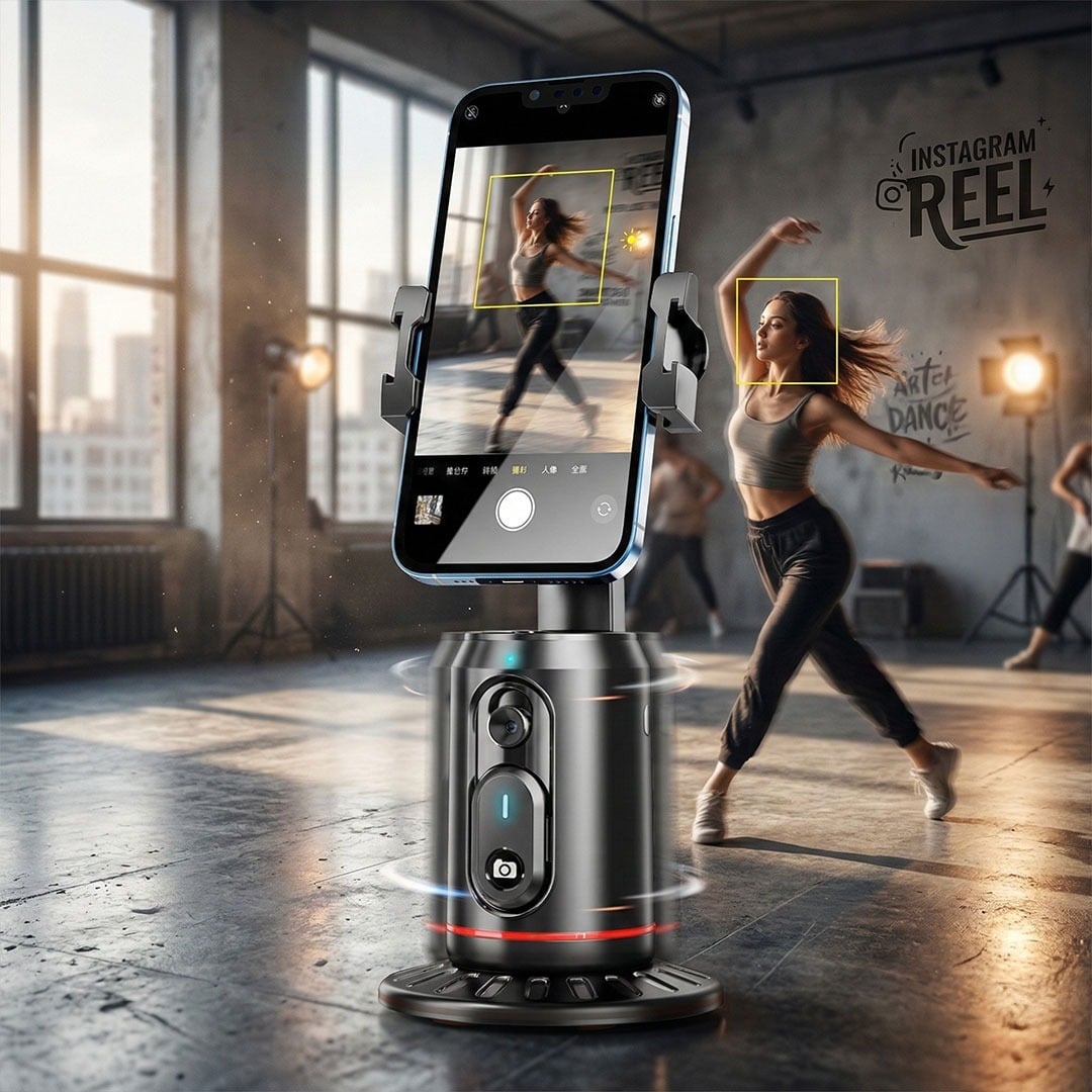 Auto Face Tracking 360 Phone Holder - 6