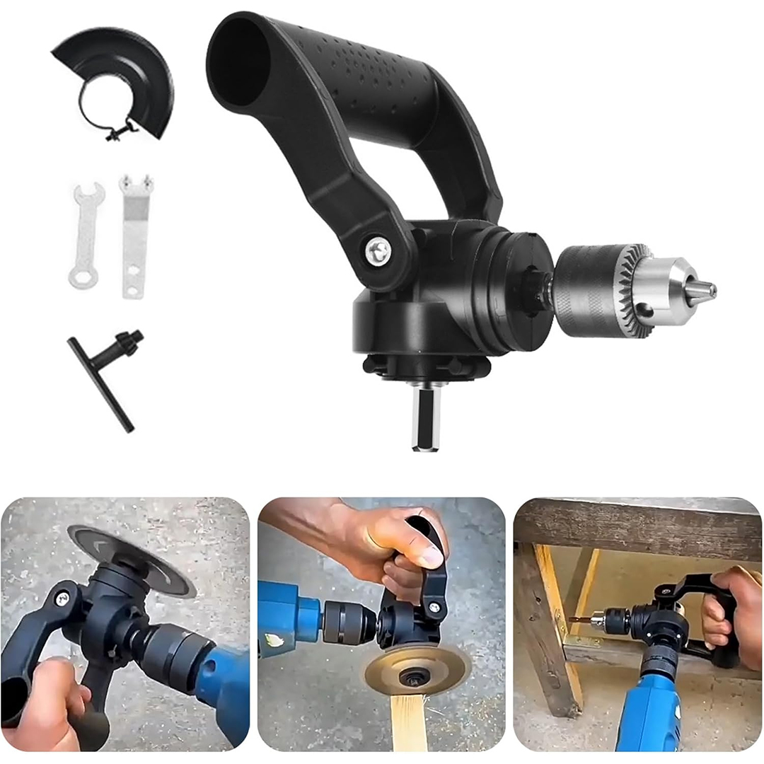 رأس تحويل زاوية 90° للدريل الكهربائي - 5