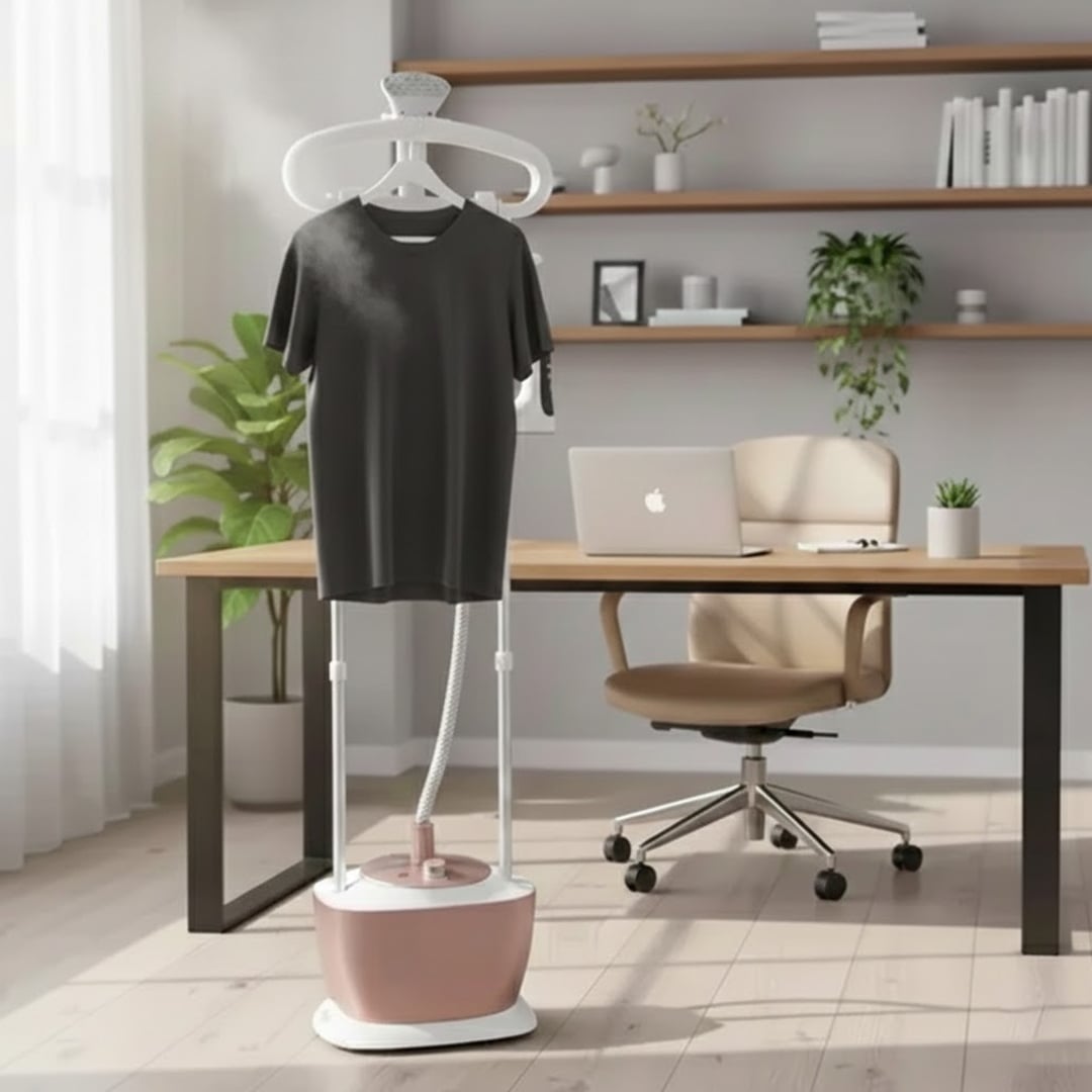 مكواة بخار عمودية للملابس مع طاولة كي - 7