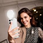 رينج لايت مغناطيسي قابل للشحن مع مرآة - 1