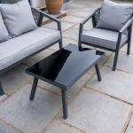 طقم جلسة تراس خارجي – 4 مقاعد - 9