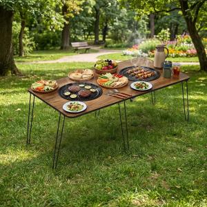 طاولة شواء للتجمعات و الرحلاات