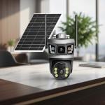 كاميرا أمان خارجية بالطاقة الشمسية مع تتبع ذكي - 2