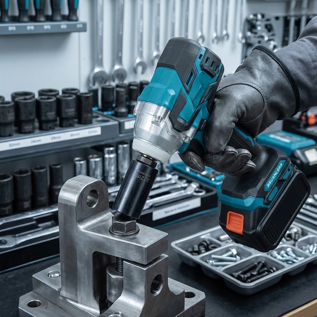 دريل شحن احترافي مع عدة متكاملة - 12