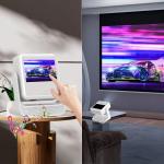 بروجكتر سينمائي منزلي مع شاشة تشغيل مدمجة - 9